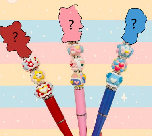 Random Beaded Pens