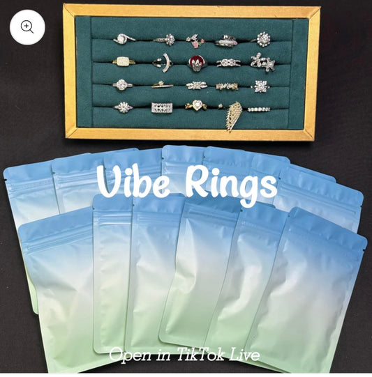 Fashion Vibe Rings Lucky Bags - TikTok Live Opening